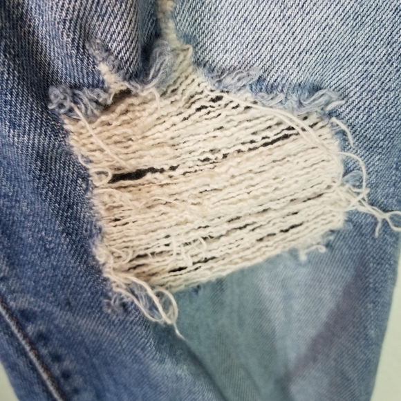 Revice distressed high rise jeans - Picture 7 of 11